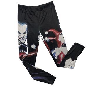 DC Comics Harley Quinn Joker Leggings Pants Movie World Juniors Large